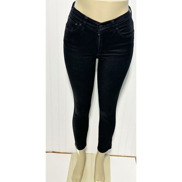 Madewell Women's 10" High Riser High Rise Skinny Skinny Jeans Black‎ 24 - Picture 15 of 15